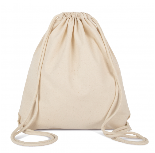 raw natural Bolsa con cordones K-loop organic