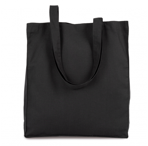 black Bolsa tote K-loop organic