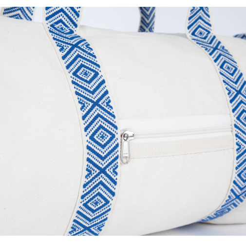 Bolsa cilíndrica reciclada