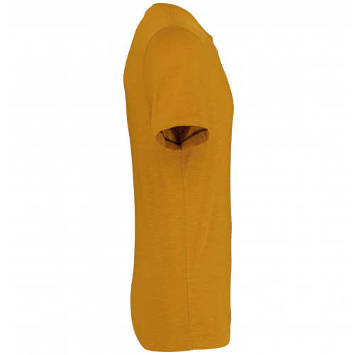 curcuma Camiseta Slub ecorresponsable cuello redondo y manga corta