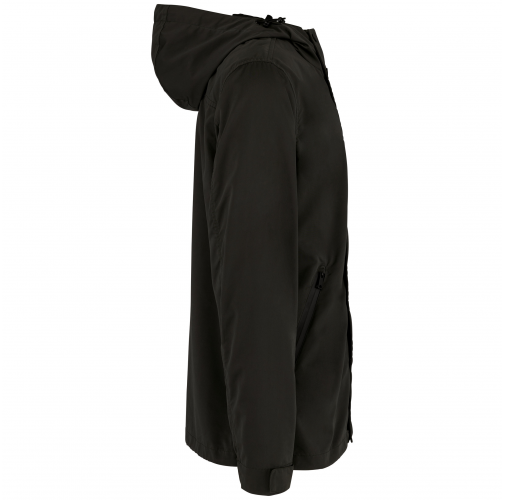 black Chaqueta ecorresponsable con capucha unisex