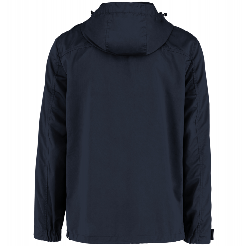 navy blue Chaqueta ecorresponsable con capucha unisex