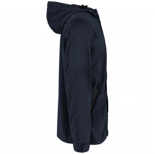 navy blue Chaqueta ecorresponsable con capucha unisex