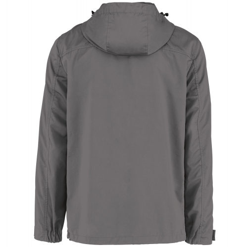 sky grey Chaqueta ecorresponsable con capucha unisex