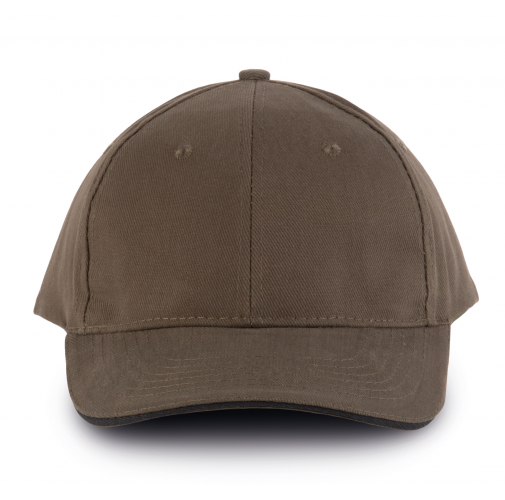 khaki / black ORLANDO - Gorra 6 paneles