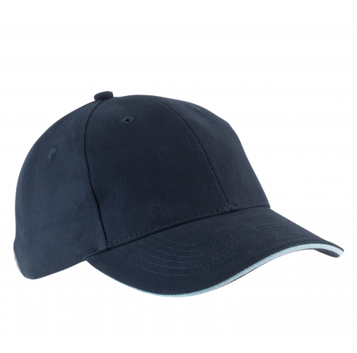 navy / sky blue ORLANDO - Gorra 6 paneles