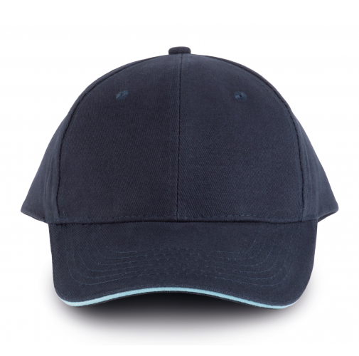 navy / sky blue ORLANDO - Gorra 6 paneles