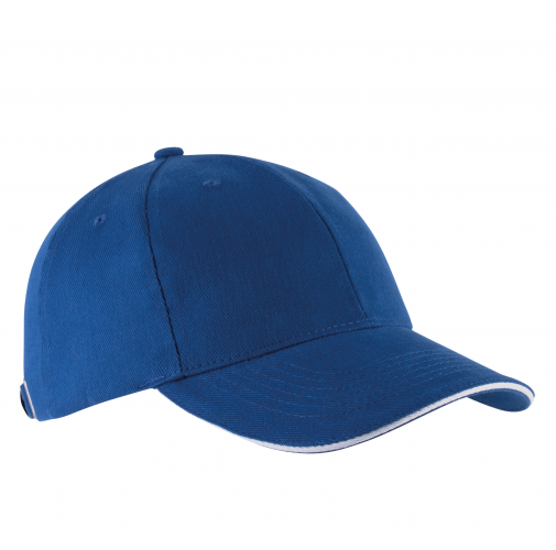 royal blue / white ORLANDO - Gorra 6 paneles