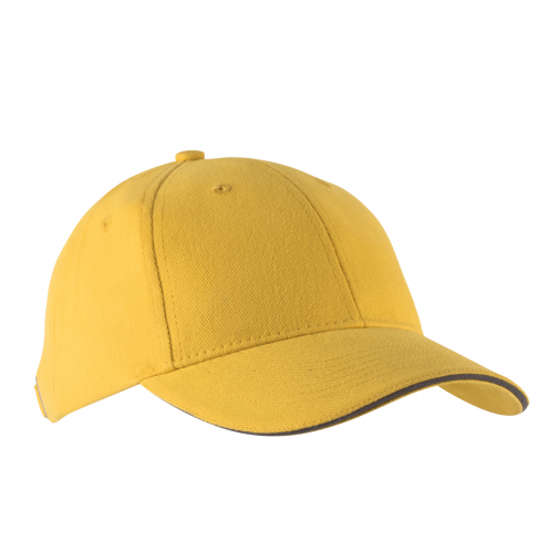 yellow / slate grey ORLANDO - Gorra 6 paneles