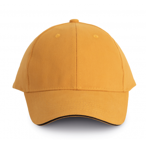 cumin yellow / dark grey ORLANDO - Gorra 6 paneles