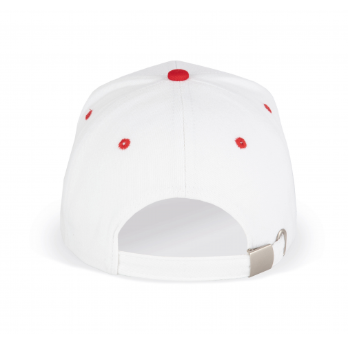 white / royal blue / red ORLANDO - Gorra 6 paneles