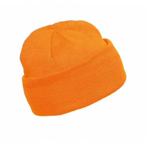 fluorescent orange Gorro de punto
