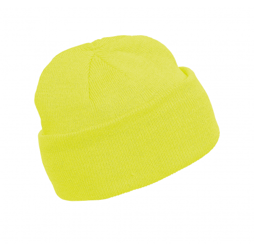 fluorescent yellow Gorro de punto