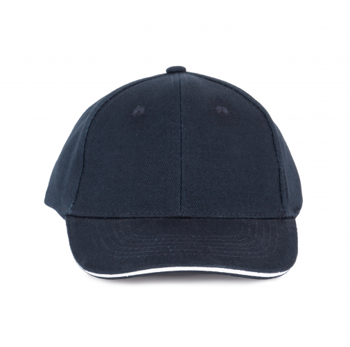 navy / white Orlando kids - Gorra niños 6 paneles