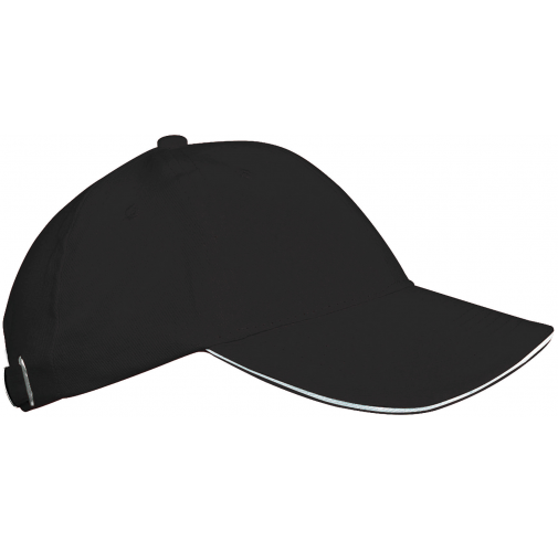 dark grey / light grey Orlando kids - Gorra niños 6 paneles