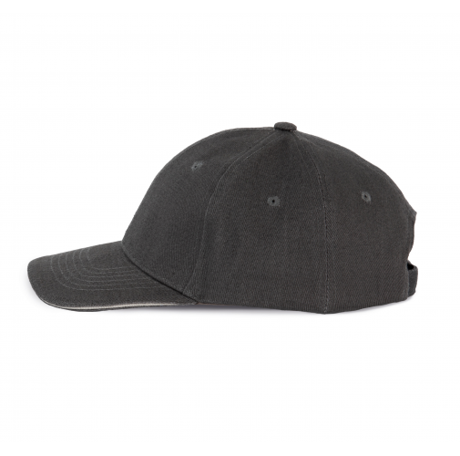 dark grey / light grey Orlando kids - Gorra niños 6 paneles