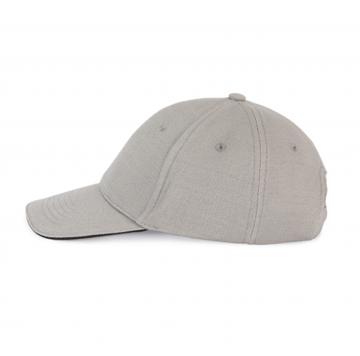 light grey / dark grey Orlando kids - Gorra niños 6 paneles
