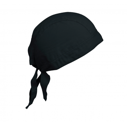 black Bandana para la cabeza unisex