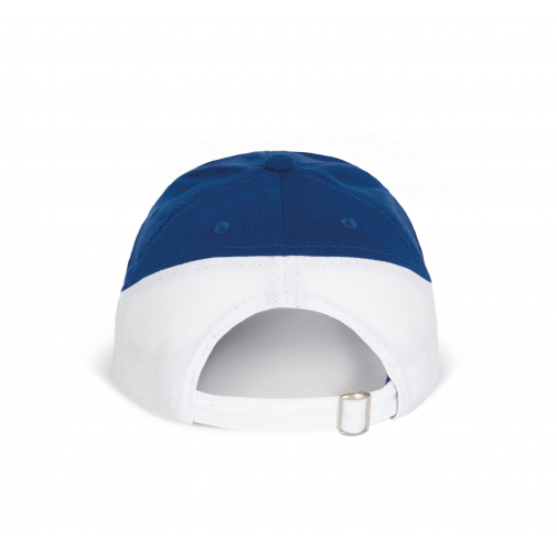 royal blue / white Racing - Gorra bicolor 6 paneles
