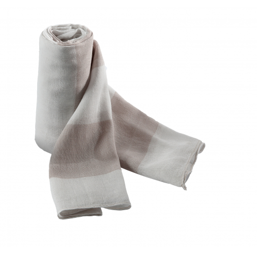 beige / white Fular chech