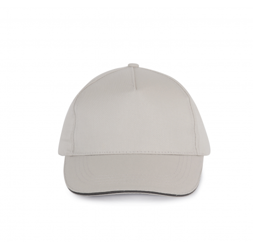 light grey / dark grey Gorra con sandwich contrastado - 5 paneles