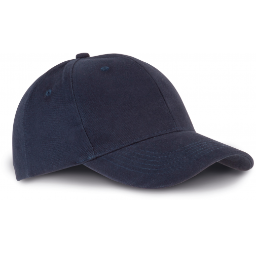 navy Gorra Algodón Orgánico - 6 paneles