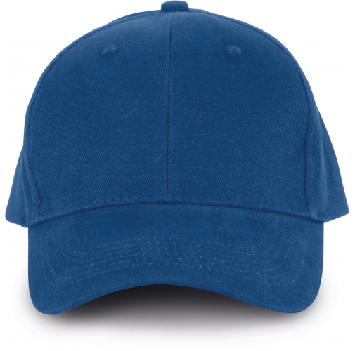 royal blue Gorra Algodón Orgánico - 6 paneles