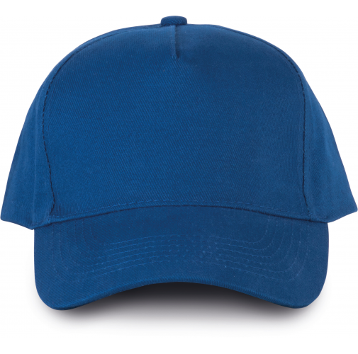 royal blue Gorra Algodón Orgánico - 5 paneles