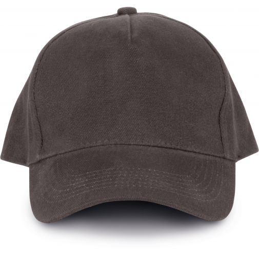shale grey Gorra Algodón Orgánico - 5 paneles