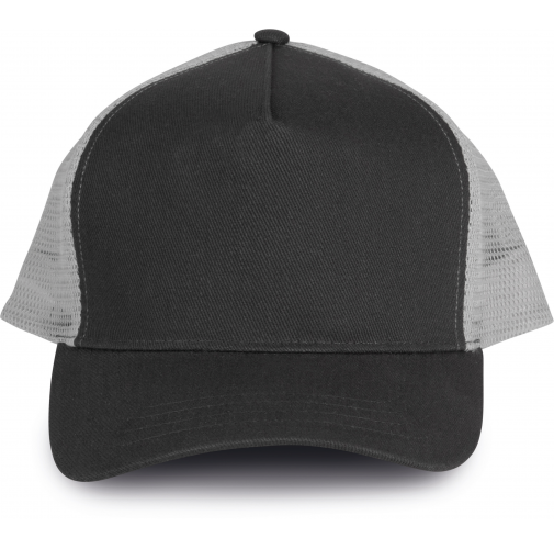 dark grey / light grey Gorra trucker - 5 paneles
