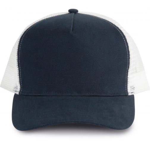 navy / white Gorra trucker - 5 paneles