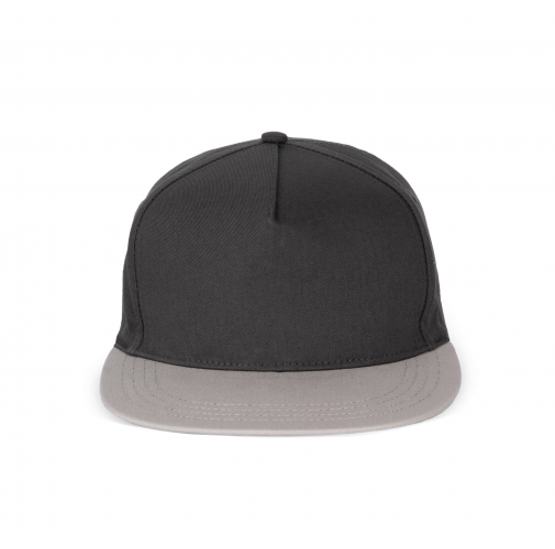 dark grey / light grey Gorra snapback - 5 paneles