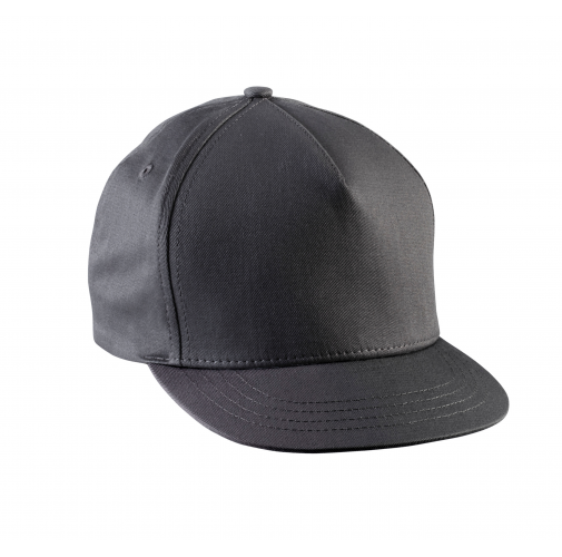 dark grey Gorra snapback infantil - 5 paneles