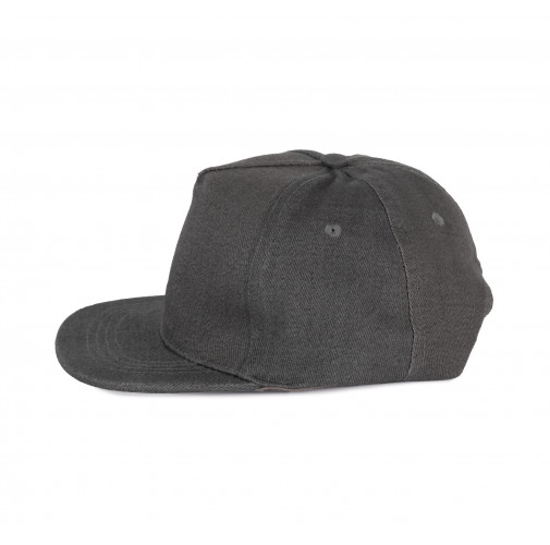 dark grey Gorra snapback infantil - 5 paneles