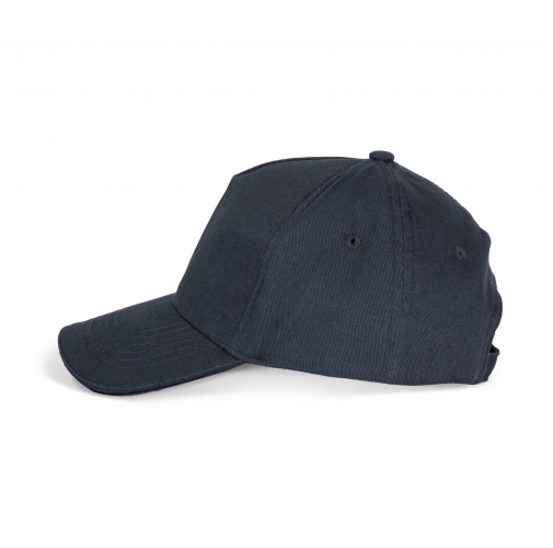navy Gorra para niño con sándwich contrastado - 5 paneles