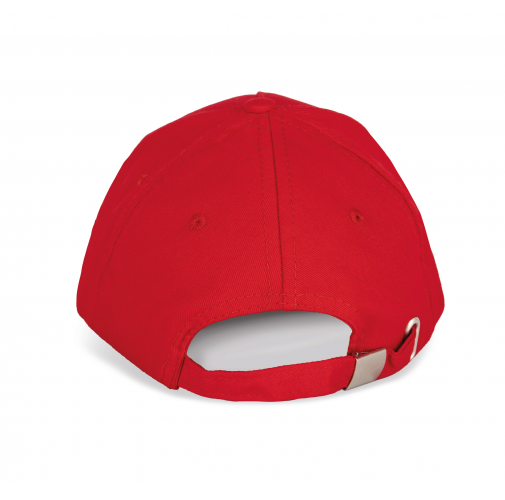 red Gorra para niño con sándwich contrastado - 5 paneles