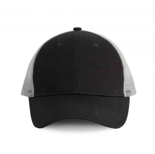 dark grey / light grey Gorra Trucker - 6 paneles