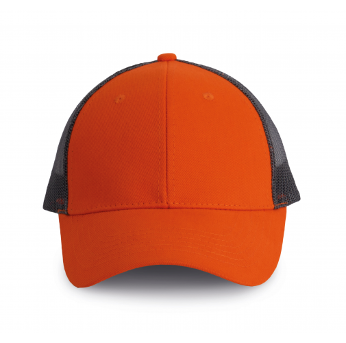 spicy orange / dark grey Gorra Trucker - 6 paneles