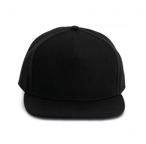 black Gorra Snapback - 5 paneles