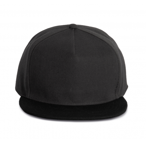 dark grey / black Gorra Snapback - 5 paneles