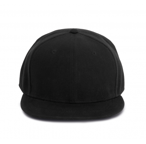 black Gorra Snapback - 6 paneles