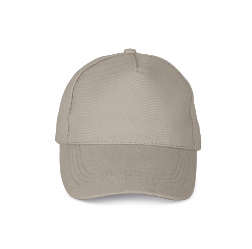 beige Gorra algodón grueso - 5 paneles