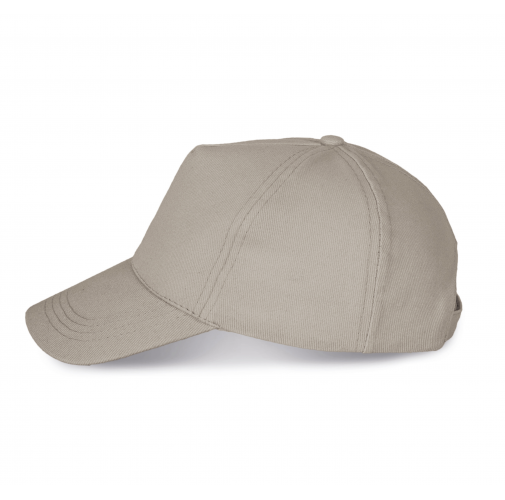 beige Gorra algodón grueso - 5 paneles