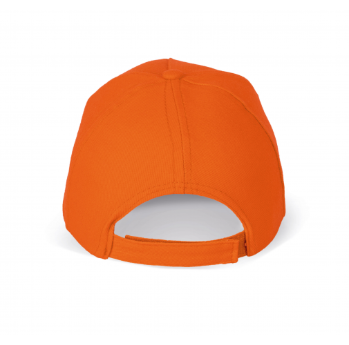 orange Gorra algodón grueso - 5 paneles