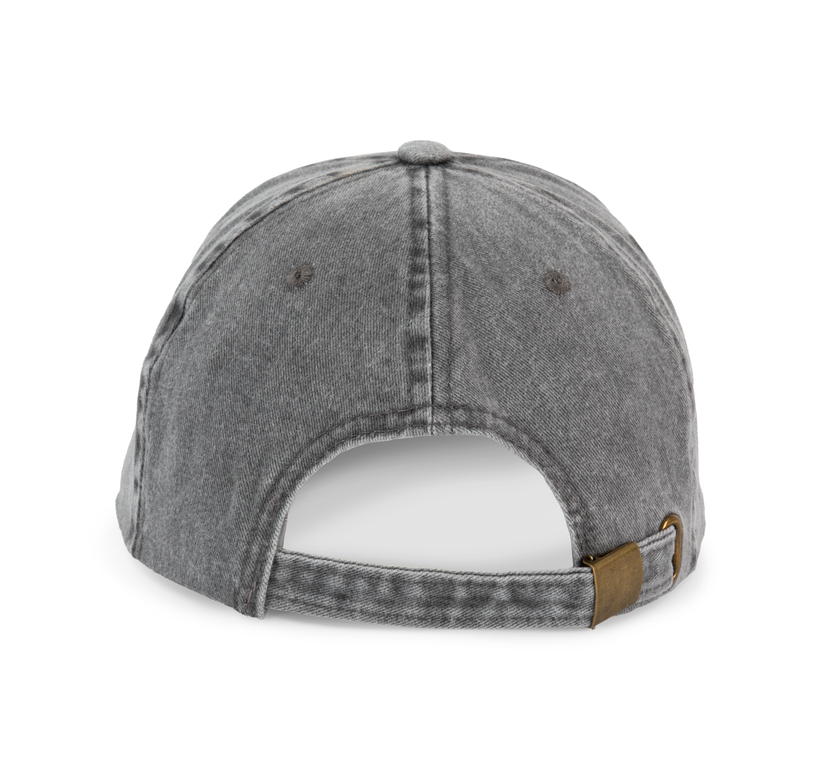 washed black Gorra vintage - 6 paneles