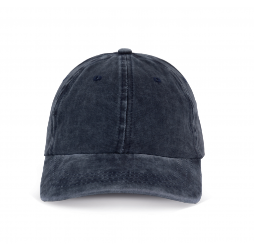 washed navy Gorra vintage - 6 paneles