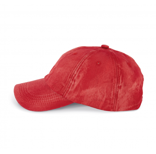washed red Gorra vintage - 6 paneles