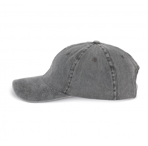 washed storm grey Gorra vintage - 6 paneles