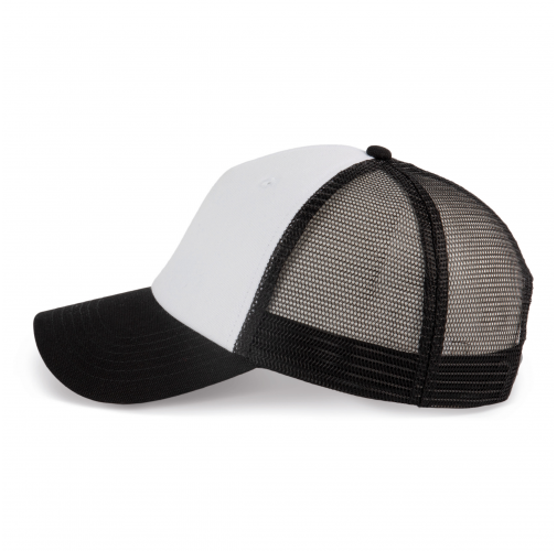 white / black Gorra Trucker - 5 paneles