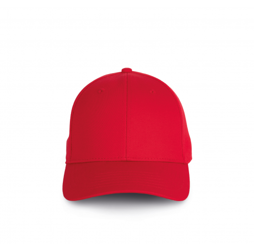 sporty red Gorra béisbol - 6 paneles